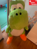 Nintendo Super Mario Yoshi Plüsch Figur Plüschfigur Plüschtier Stofftier Kuscheltier XXL XXXL Dino Dinosaurier Mario Grün 100cm 1m Geschenk Kind Kinder Fan Accessoire