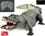 Ferngesteuertes Krokodil Alligator RC Spielzeug mit Fernbedienung Controller Kinder Kind 45cm