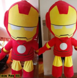 Iron Man Plüsch XXL Figur Plüschtier Stofftier Kuscheltier Plüschfigur Superheld Marvel Avengers Fanartikel Avenger 100cm 1m Geschenk Kind