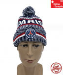 Paris St. Germain Mütze Kappe Bommel Bommelmütze PSG Beanie Fanartikel Fan Accessoire